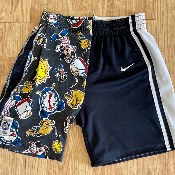 Vintage Mickey Mouse/Nike Half BasketBall Shorts - Picture 2 of 5